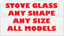 HUNTER REPLACEMENT STOVE GLASS HERALD, WOODBURNER, HAWK, TELFORD SCHOTT ROBAX Popularne w magazynie