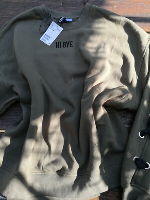 Damen Sweatshirt Relaxed Fit, in 0livgrün H& M Divided , Größe , M