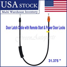 31" Front Door Latch Cable For 2007-2014 Chevy GM Silverado Yukon w/Remote Start