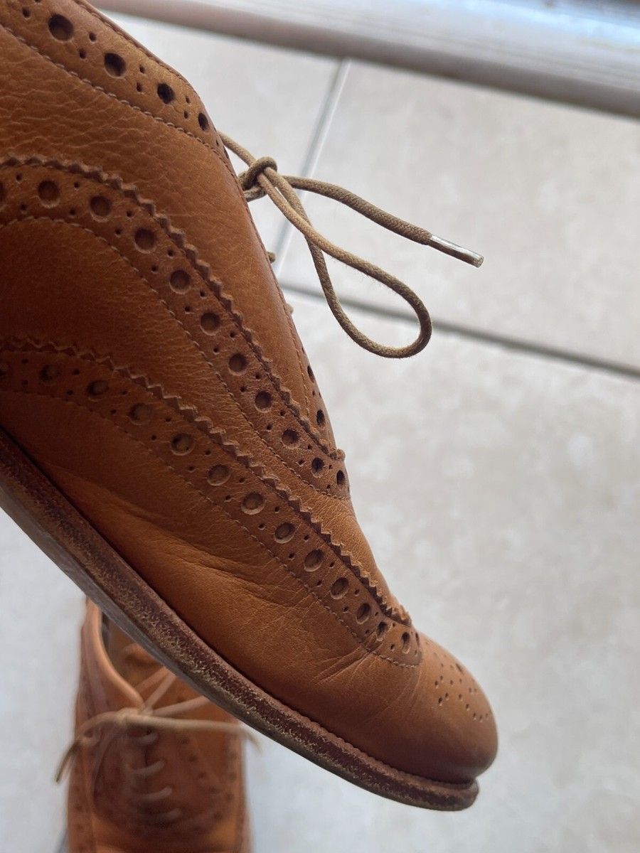 Church's Shoes Mens 6.5 39 Brown Brogues Burwood Leather Dress