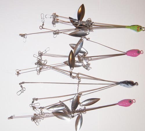 Plataforma Alabama 3/8 OZ VENTA, pintada, 5 cables, atractores de hoja de sauce, (4) por paquete - Imagen 3 de 4