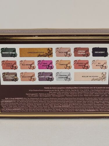 Too Faced Chocolate GOLD Bar Eyeshadow Palette New In Box Discontinued RARE - Picture 7 of 14