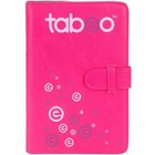 Tabeo Folio Case and Stand - Fits Most Standard Size Tablets - Pink