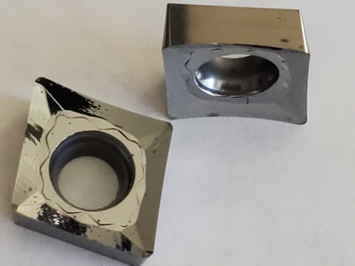 2PCS ISCAR CCGT 432-AS / CCGT 120408-AS CARBIDE INSERTS. GRADE: IC20. (Y604) - 第 1/3 張圖片