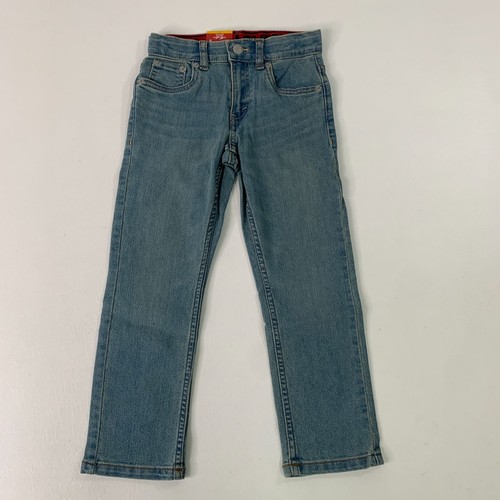Levi's Boys Youth Jeans 6 511 Slim Flex Stretch Denim Blue Jeans Size 6