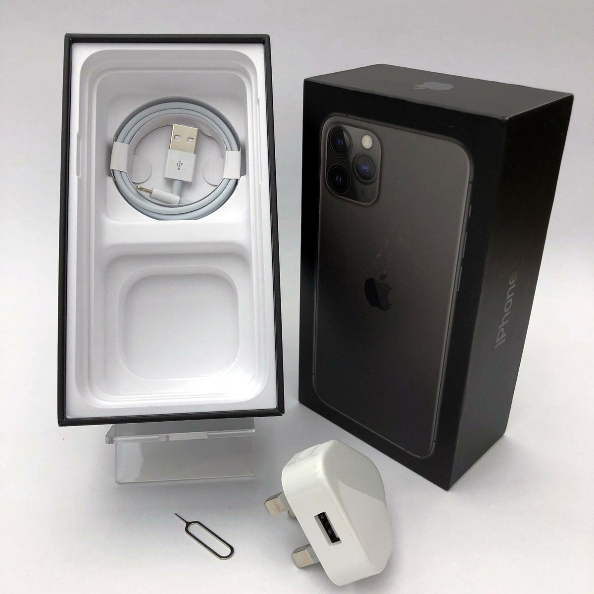 美品 iPhone 11 Pro 64GB 付属品BOX有 Original iPhone 11 Pro box only and Accessories 64GB 256GB 512GB