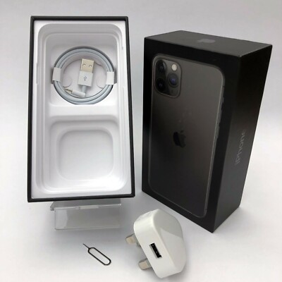 iPhone11pro 本体（箱付き） Original iPhone 11 Pro box only and Accessories 64GB 256GB