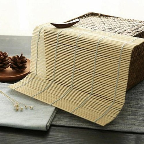 2019 Bamboo Sushi Maker Kits Rice Roll Mold Kitchen Mould Roller Mat Rice Paddle - Picture 3 of 5