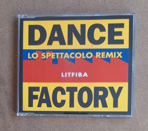Cd Single LITFIBA Lo Spettacolo Remix Dance Factory 1995 Italia EMI PROMO