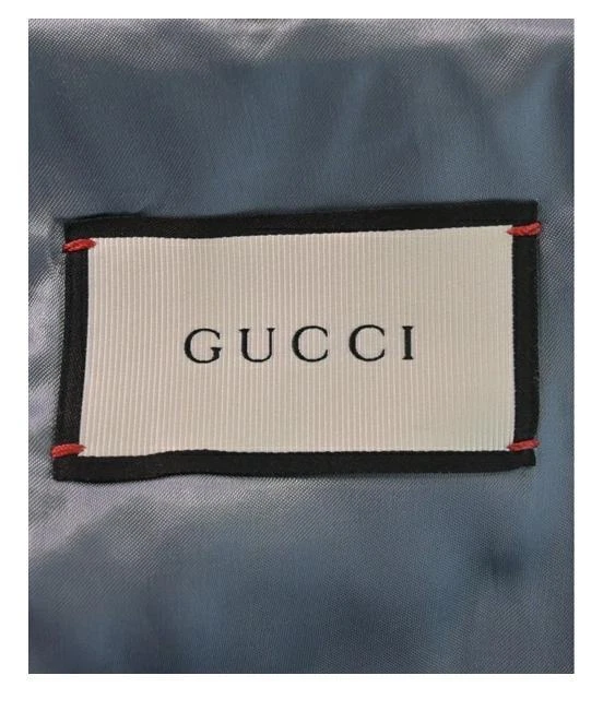 Gucci Giacca Sartoriale Verde Navy Cotone Uomo Taglia 48 Capispalla Made in Italy