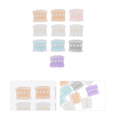  Perle Nagelpflaster Nailart-Strasssteine Kunst Dekoration 3D-Nailart-Aufkleber