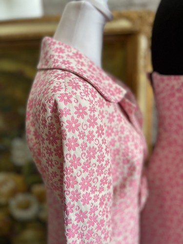 Lilly Pulitzer Pink Floral Dress & Coat Set Size 6 - Picture 5 of 24