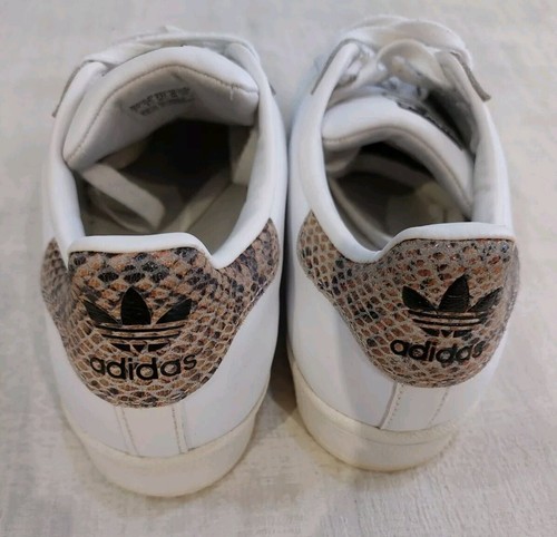 ADIDAS Damen Schuhe Freizeit & Sportschuhe Weiß Gr.38 2/3 mit Leoparden Muster - Bild 9 von 16