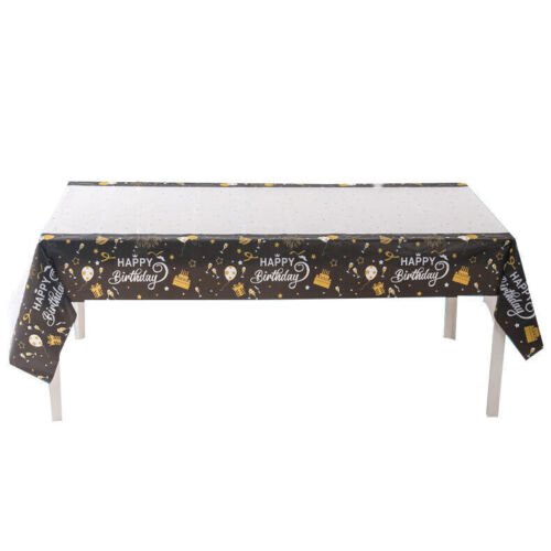 Party Rectangle Tablecloth Desk Water Resistant Portable Cover Protector Home AU - Picture 14 of 22