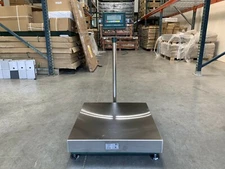 BenchTek US-BT2424 Floor Scale 1,000 lb x .2 lb Legal for Trade 24"x24" NTEP 