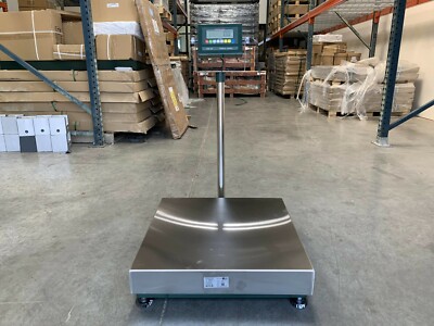 BenchTek US-BT2424 Floor Scale 1,000 lb x .2 lb Legal for Trade 24''x24'' NTEP 