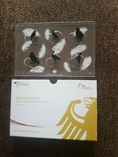 Moneta oro 20 euro usignolo porta acrilico, cofanetto, scatola portaoggetti, originale