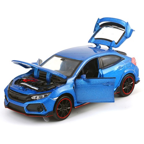 1/32 Replica Pull Back Car Model Doors Lid Openable Toy Vehicle with Sound&Light - Picture 25 of 27