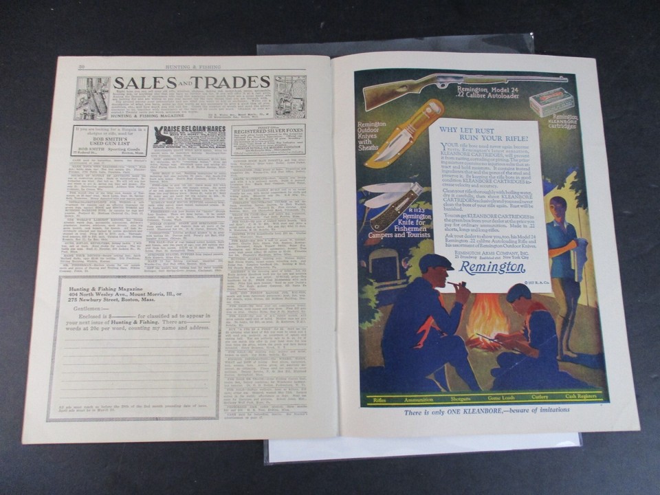 Vintage Hunting And Fishing Magazine June 1927 Common Bullhead Cover eBay