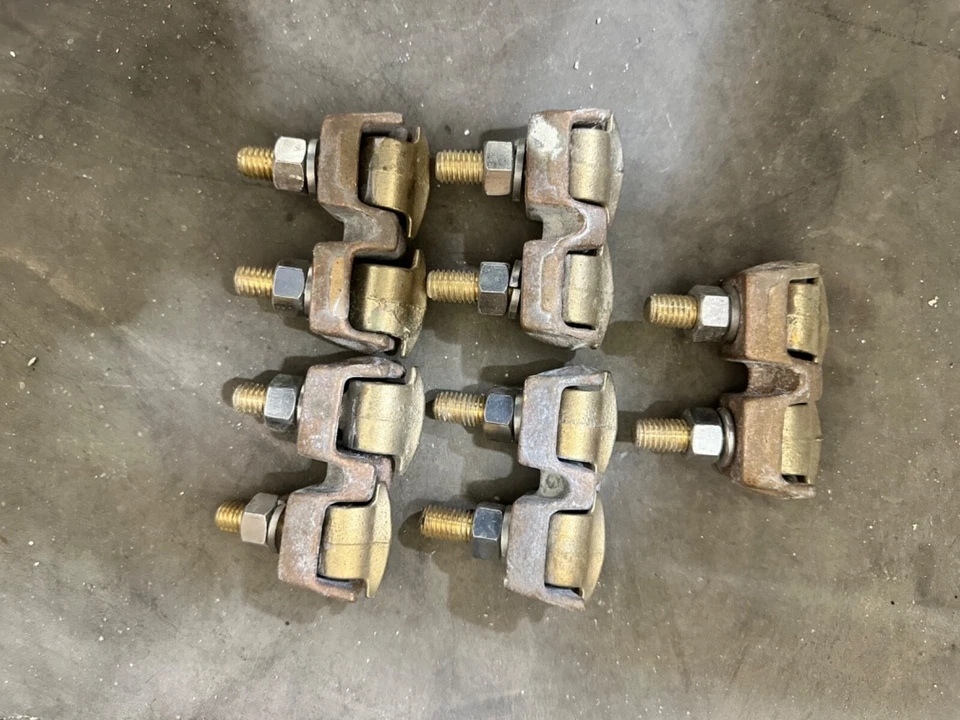 Qty 5 Anderson TLD-52 Terminal Bronze Tap Lug 2 Eyebolt 6-350