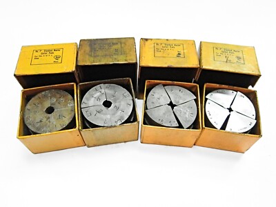 Bardons and Oliver No. 7 Master Collet Pads Various Sizes   Drop Down Menu