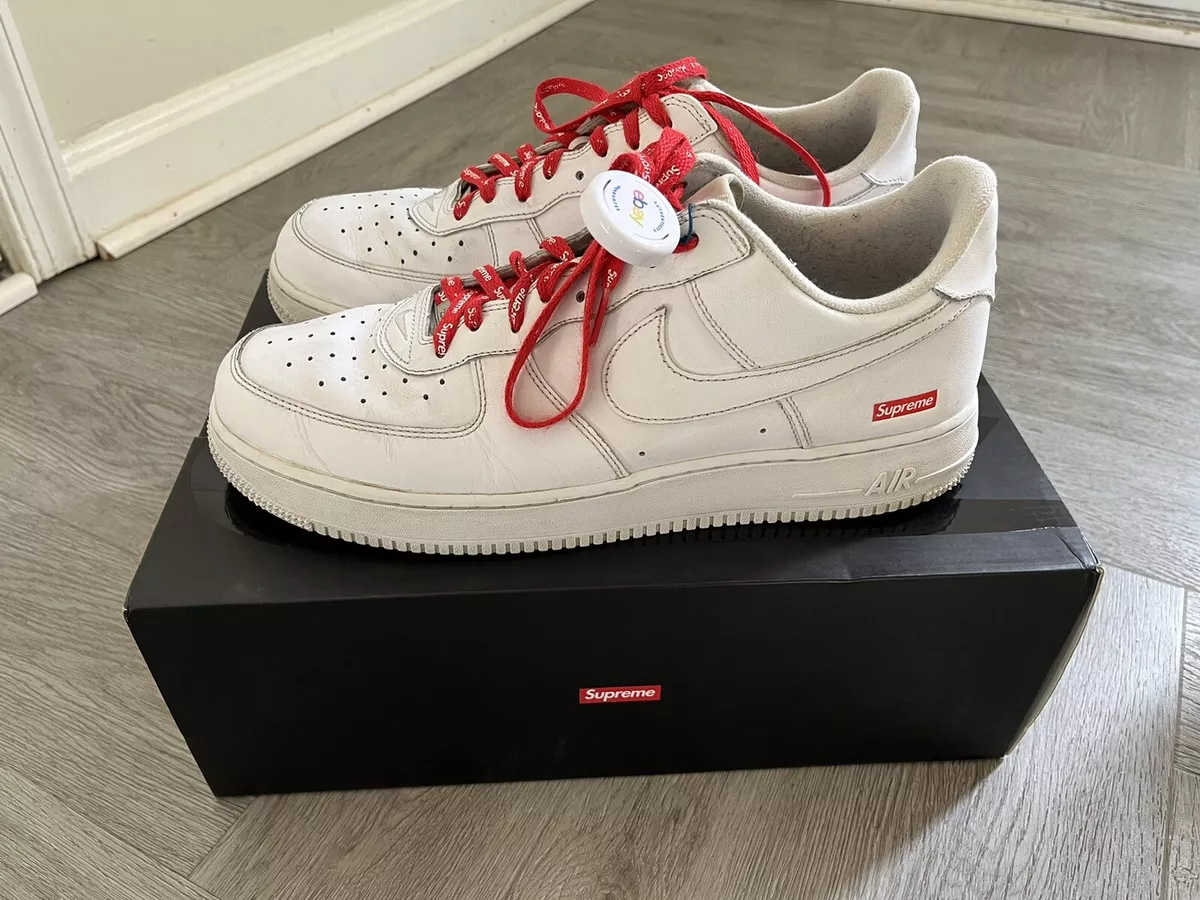 Nike Air Force 1 x Supreme Low Box Logo (w/box) - Size 11.5