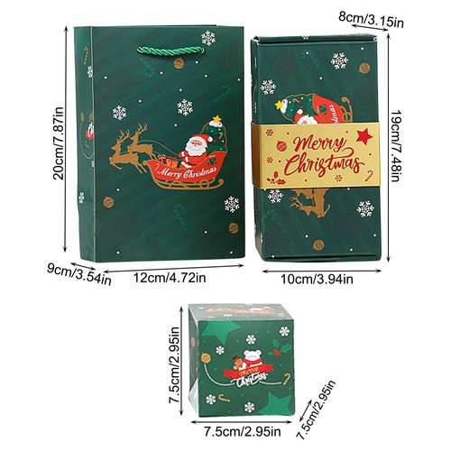 16pcs Merry Christmas Money Pull-Out Gift Box Holiday Fun Surprise Cash Holder - Picture 12 of 16