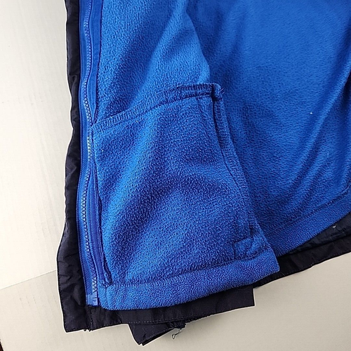 Mountain Warehouse Jacket Kids Blue 3 In 1 Water Resistant Fleeze, Hood,Sz 11-12 - Picture 9 of 15