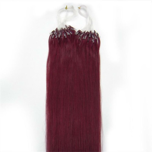 Micro Link Human Hair Extensions Micro Ring Loop Beads Tip Real Remy Human Hair - Picture 56 of 69