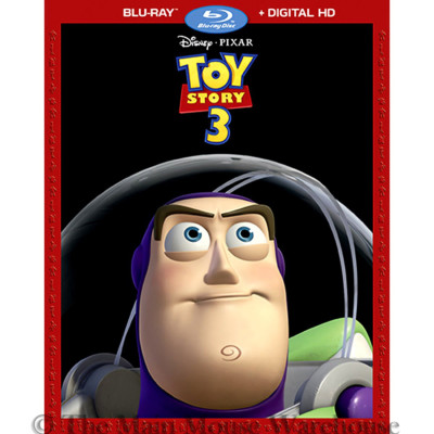 Disney Pixar Animated Masterpiece Toy Story 3 Three on Blu-ray