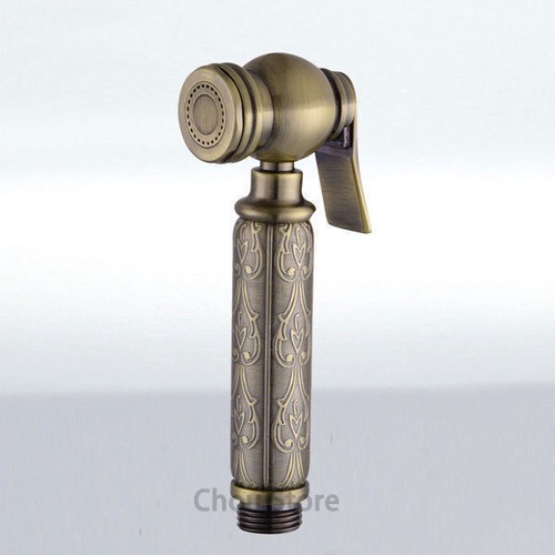 Luxury Brass Carved Toilet Hand Shower Head Shattaf Bidet Part Douche Sprayer | eBay