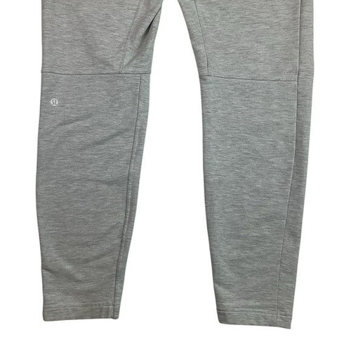 Lululemon Pantalone Jogger Uomo Medium City Felpato Grigio Chiaro - Foto 10 di 16