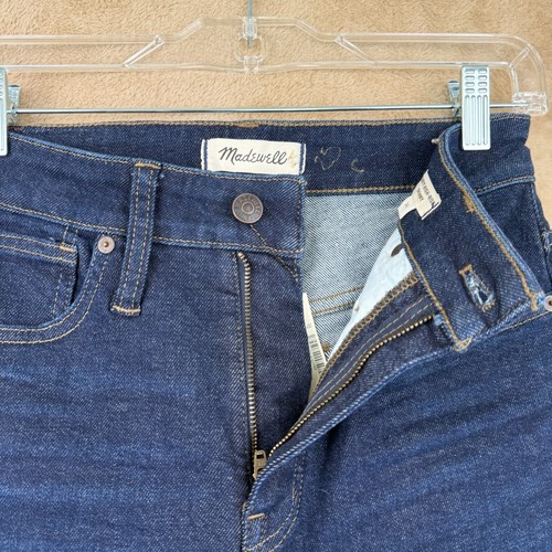 Madewell Jeans Damen 26 Blau Curvy High Rise Skinny Dark Wash Stretch Denim Neu mit Etikett - Bild 6 von 15