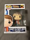 Marty In Puffy Vest Back to the Future Pop Movies 4" Vinyl Figure 961 Funko 2020