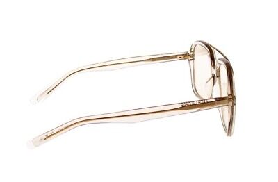小物 SL 545 TRANSPARENT CREAM AND LIGHT GOLD Saint Laurent SL 545 Sunglasses in Transparent Cream & Light