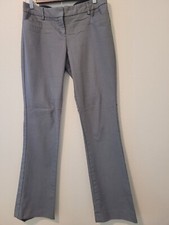 Express Columnist black/white combo Size 6R dress pants, straight. minor flaws.