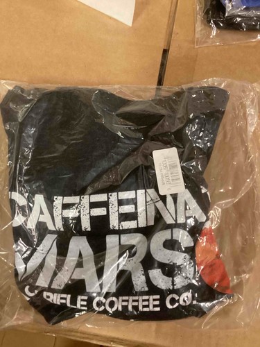 Black Rifle Coffee Company Caffeinate Mars T-Shirt Vintage Black Sz: S NWOT - 第 3/3 張圖片