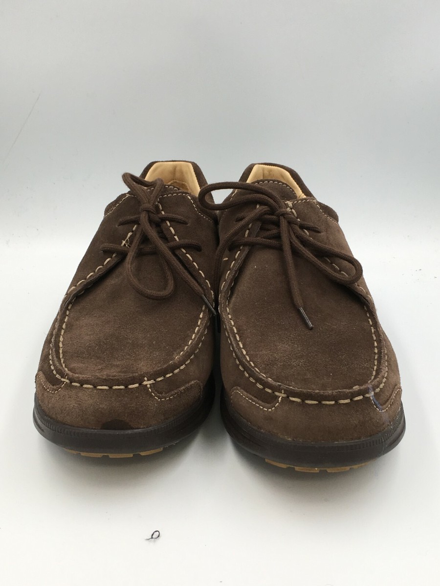 Men\'s SAMUEL HUBBARD Brown Suede Casual Shoes Samuel Hubbard Frequent Traveler Slip-On Dark Choc. Brown  main image 4