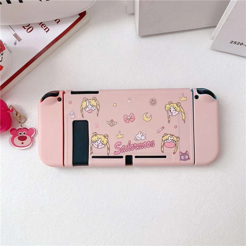 Cute Cartoon Sailor Moon Case cover For Nintendo Switch oled Shell