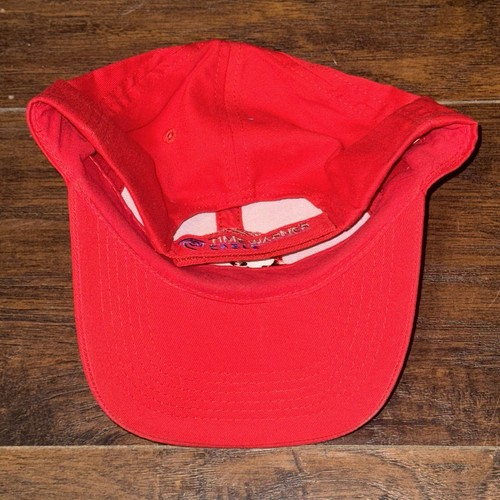 Cappello Berretto Portland Pirates AHL Vintage Minor League Rosso Promo Logo Regolabile OSFM - Foto 5 di 8