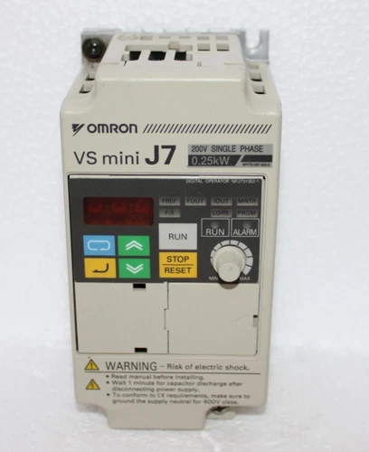 OMRON YASKAWA CIMR-J7AZB0P2 VS mini J7 200V Single Phase 0.25kW Inverter