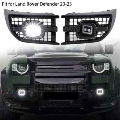 1Pair Front Fog Light LED Driving Lamp For LR Defender 110 90 130 2020-2023 2024