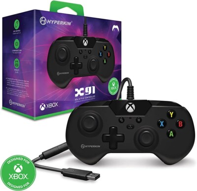 Hyperkin X91 Ice Wired Controller for Xbox Series X|S/Xbox One 