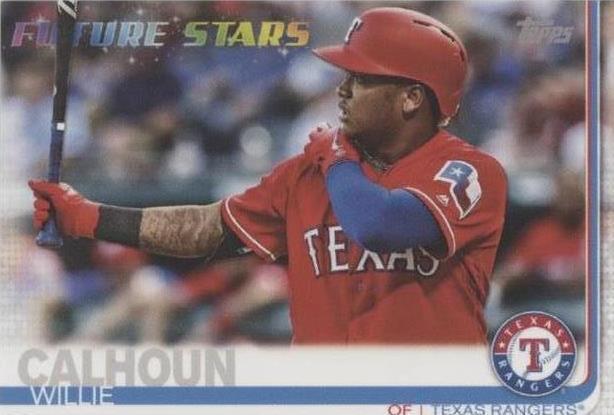 2019 Topps Mini - Willie Calhoun #113 - 1 of 1
