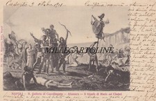 NAPOLI: R. Galleria di Capodimonte  Il Trionfo di Mario sui Cimbri   1901
