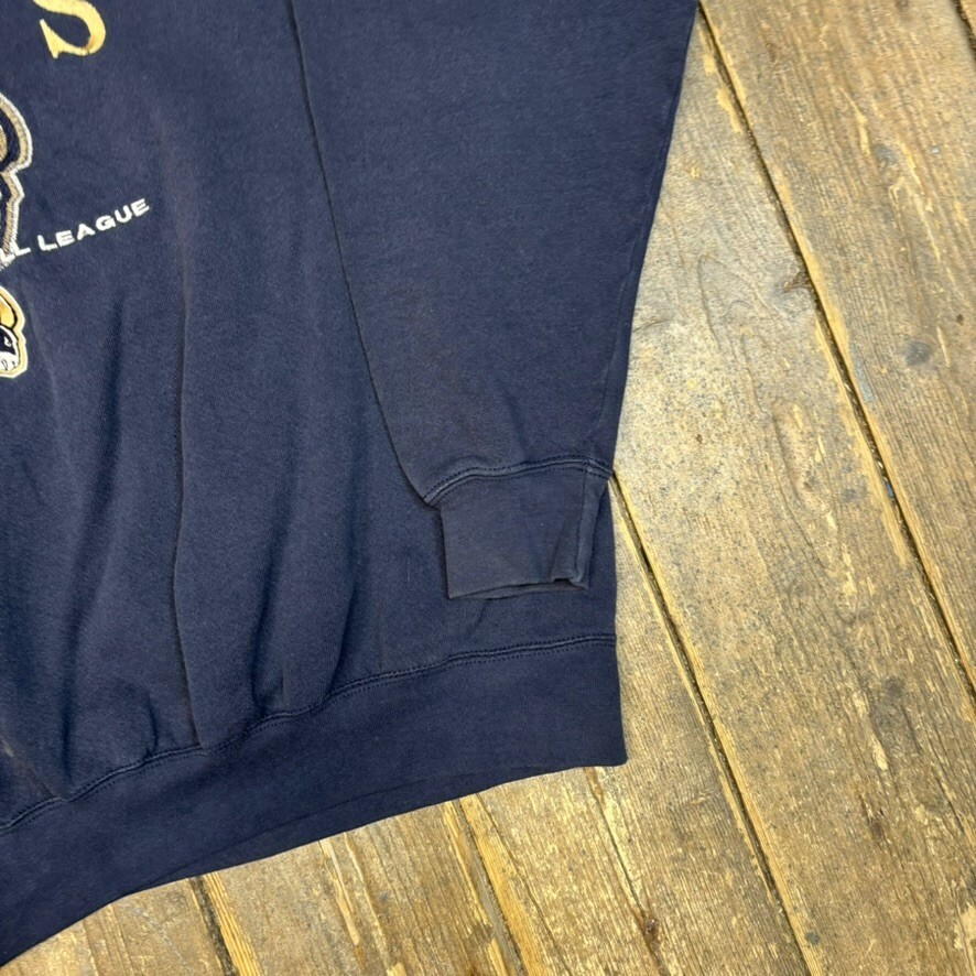 Lee Sport Sweatshirt Mens Vintage 90s St.Louis Rams Sweatshirt, Navy, Large image 5