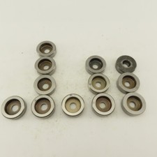 .437 + Tol Round Hole Die Mixed Tolerance For 1.562 Holder CNC Turret Lot Of 12