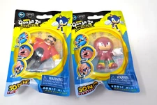 Knuckles & SDr. Eggman Heroes Of Goo Jit Zu Minis S4 Sonic the Hedgehog Set