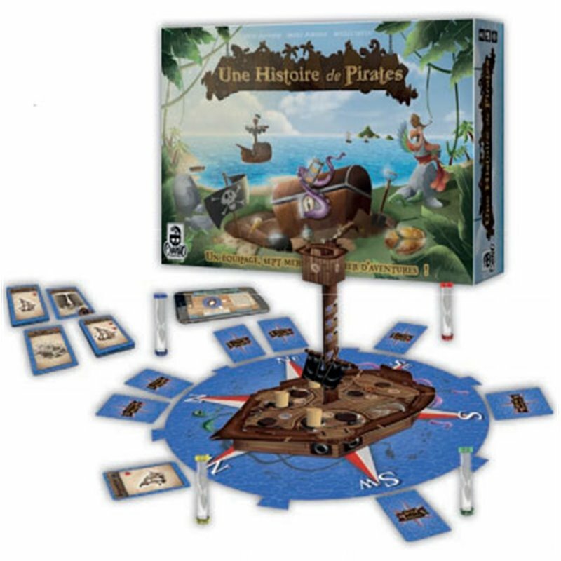 Jeu coopératif Une Histoire de Pirates CCTOP01FR pour toute la famille