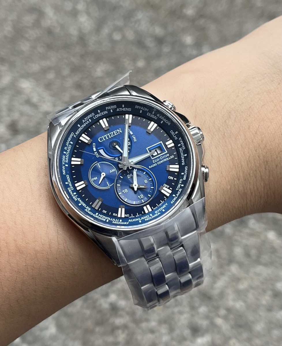 CITIZEN Eco-Drive ラジオコントロール 時計 New! Citizen Watch Eco-Drive AT9120-89L Radio Controlled